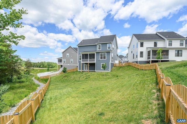 3707 Thicket Run Pl, Charlottesville, VA 22911 - back of house featuring a sunroom
