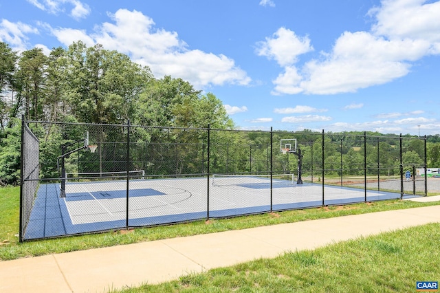 3707 Thicket Run Pl, Charlottesville, VA 22911 - view of basketball court featuring community basketball court