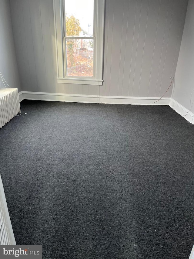 3 E Mantua Ave, Wenonah, NJ 08090 - carpeted empty room featuring baseboards and radiator heating unit