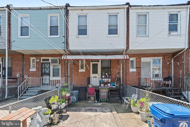 2824 Ashland Ave, Baltimore, MD 21205 - back of property featuring brick siding