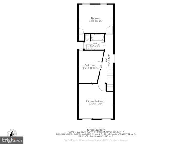 2824 Ashland Ave, Baltimore, MD 21205 - home floor plan