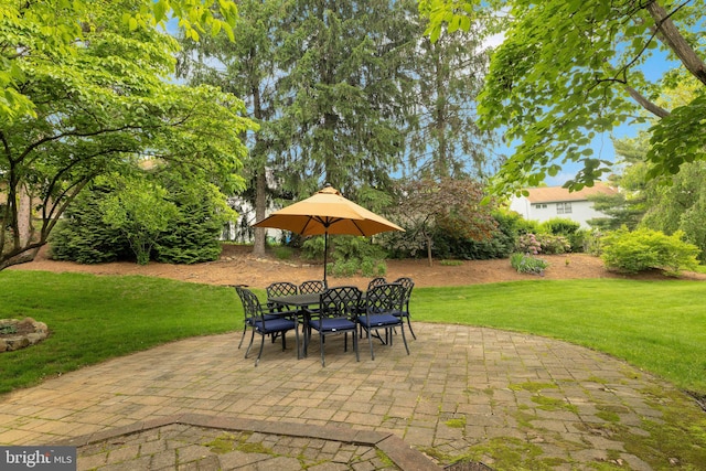 1995 Pierce Dr, Whitehall, PA 18052 - view of patio / terrace featuring outdoor dining space