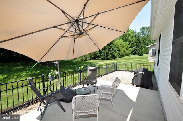 30 Keswick Path, Medford, NJ 08055 - view of patio with area for grilling