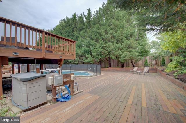 3405 Sundown Farms Way, Olney, MD 20832 - view of wooden terrace