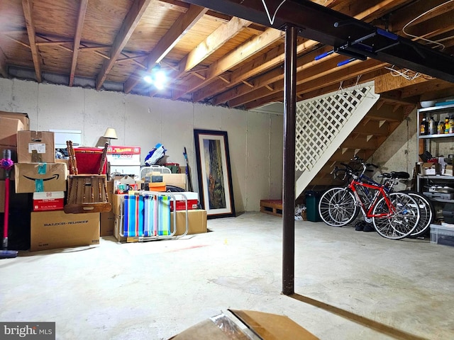 5200 Hilltop Dr Unit Bb-17, Brookhaven, PA 19015 - view of unfinished below grade area