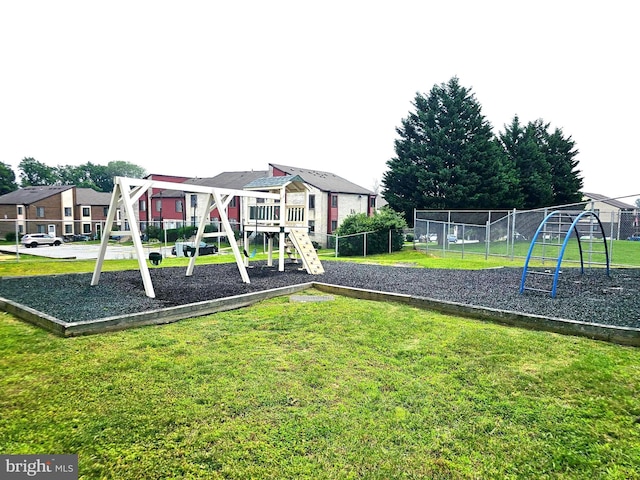 5200 Hilltop Dr Unit Bb-17, Brookhaven, PA 19015 - community jungle gym featuring a residential view
