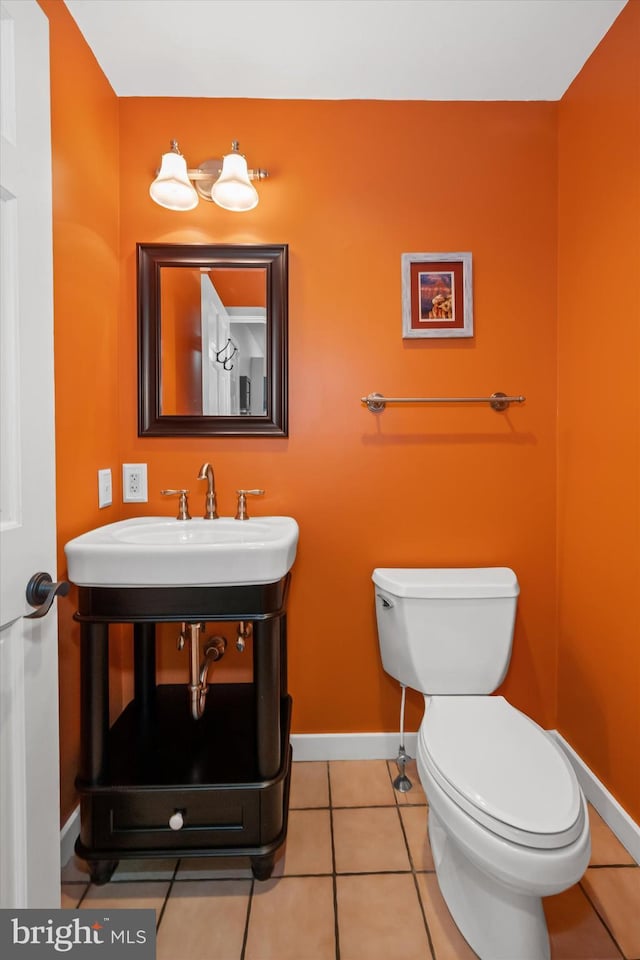 114 W Pembrey Dr, Wilmington, DE 19803 - bathroom with toilet and tile patterned flooring