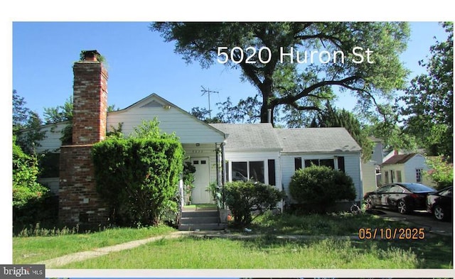 5020 Huron St, College Park, MD 20740 - bungalow with a chimney