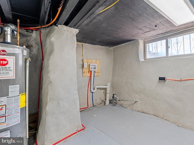 2223 W Indiana Ave, Philadelphia, PA 19132 - basement with water heater