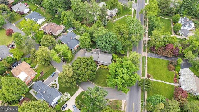1 Birchall Dr, Haddonfield, NJ 08033 - aerial overview of property's location featuring nearby suburban area
