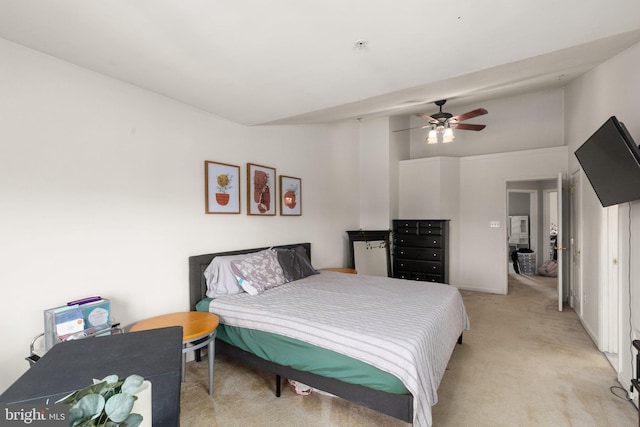 714 Kirkcaldy Way, Abingdon, MD 21009 - bedroom featuring light carpet and a ceiling fan
