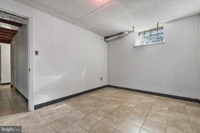 6901 Park Heights Ave, Baltimore, MD 21215 - below grade area with baseboards