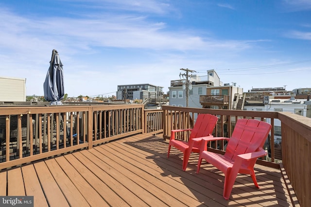 511 S E Ave, Baltimore, MD 21224 - view of wooden deck