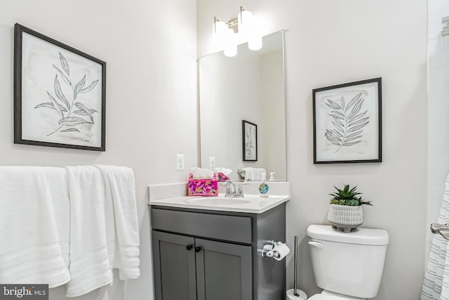 7308 Roxy Run Unit 10, Clinton, MD 20735 - full bathroom featuring vanity and toilet