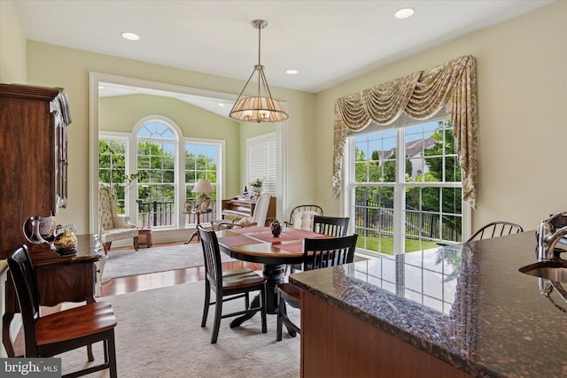 501 Jasmine Cir, Upper Gwynedd, PA 19446 - dining room with recessed lighting and wood finished floors