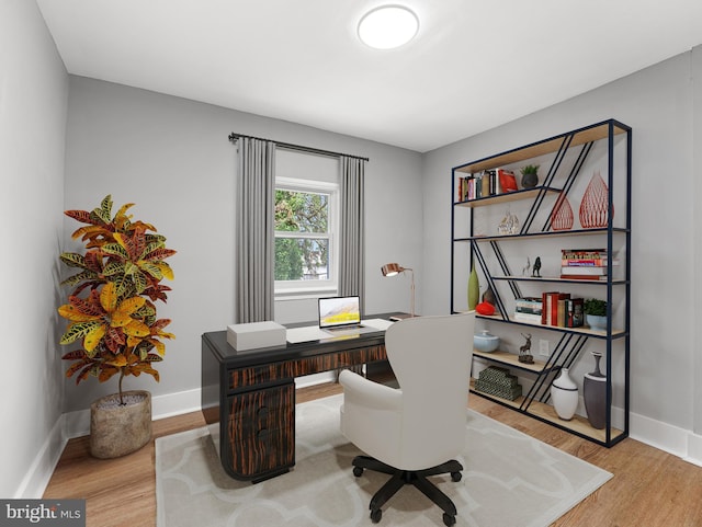 320 E Shedaker St, Philadelphia, PA 19144 - office with wood finished floors and baseboards