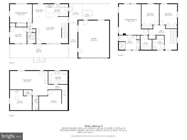 6109 Houston Ct, Alexandria, VA 22310 - home floor plan