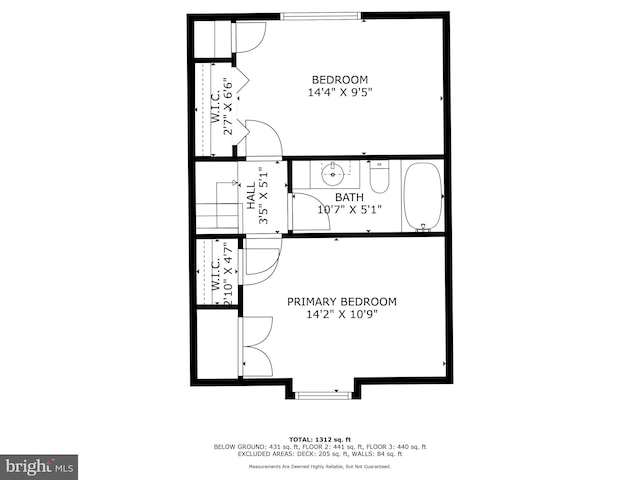 1312 Michigan Ave, Alexandria, VA 22314 - home floor plan