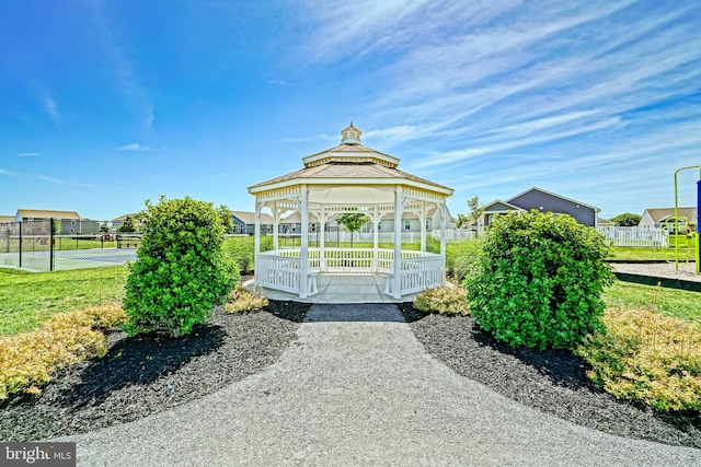 25083 Aspen Cir, Millsboro, DE 19966 - view of community with a gazebo