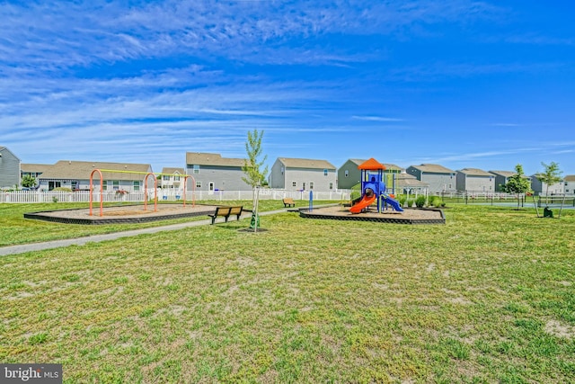 25083 Aspen Cir, Millsboro, DE 19966 - community playground with a residential view