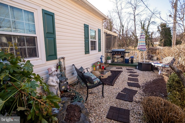 1211 Birch Ave, Baltimore, MD 21227 - view of patio / terrace with a grill
