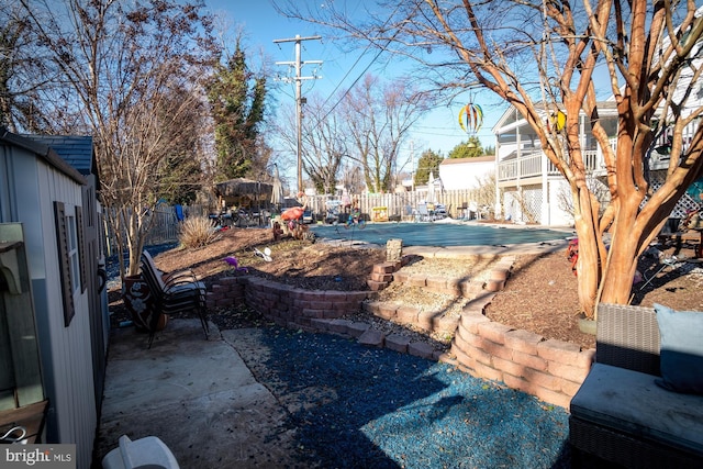 1211 Birch Ave, Baltimore, MD 21227 - view of swimming pool featuring a patio and a fenced backyard