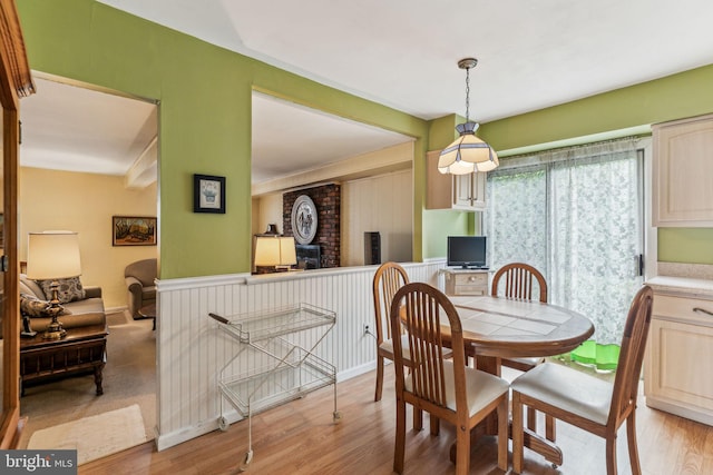 5 S Syracuse Dr, Cherry Hill, NJ 08034 - dining room with light wood-type flooring