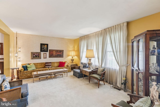 5 S Syracuse Dr, Cherry Hill, NJ 08034 - view of carpeted living room