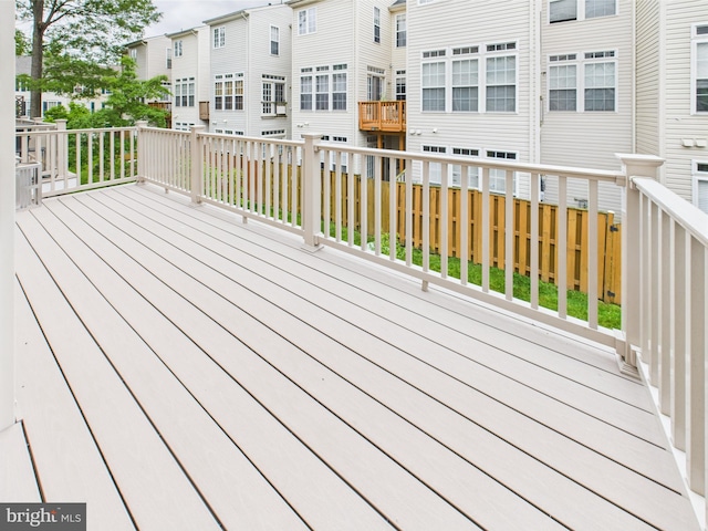 4737 Earl Flanagan Way, Alexandria, VA 22309 - wooden deck with a residential view
