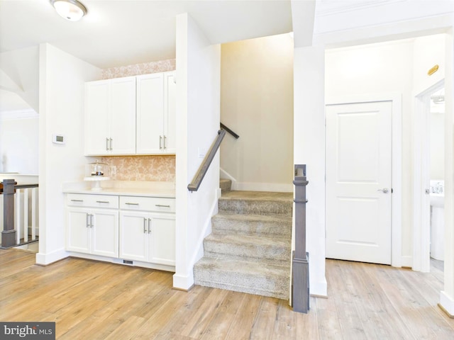 4737 Earl Flanagan Way, Alexandria, VA 22309 - stairs with wood finished floors and baseboards