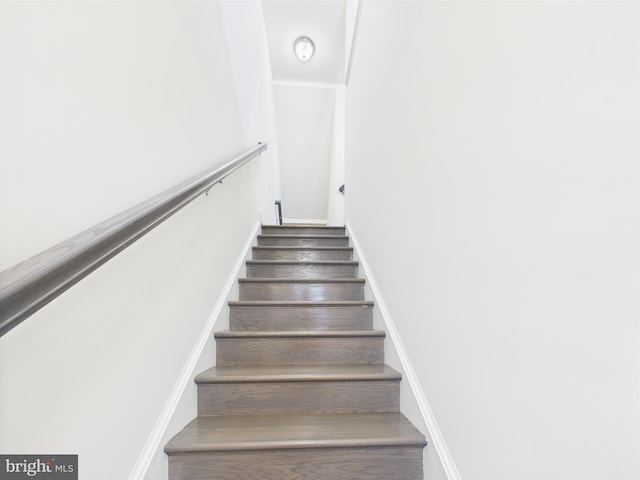 4737 Earl Flanagan Way, Alexandria, VA 22309 - stairs with wood finished floors