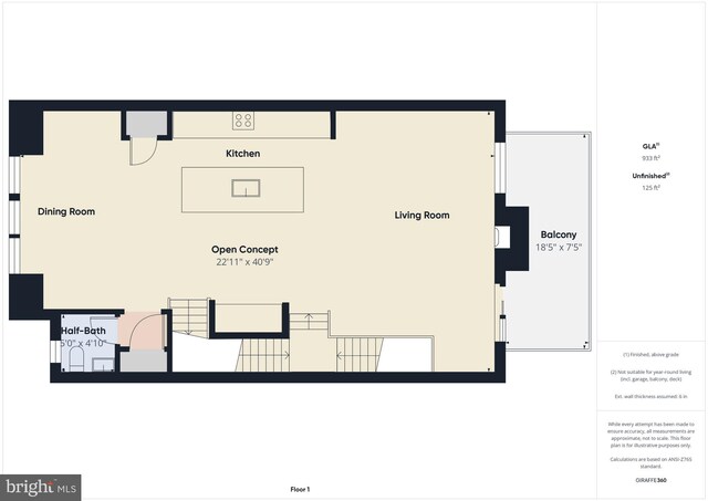4737 Earl Flanagan Way, Alexandria, VA 22309 - floor plan / room layout