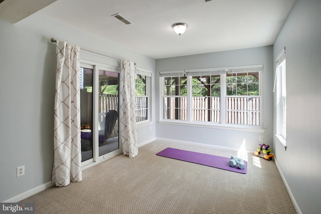8859 Howland Pl, Bristow, VA 20136 - exercise area with carpet