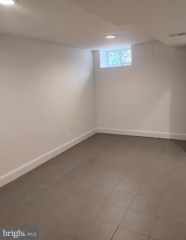 5709 Walther Ave, Baltimore, MD 21206 - basement with baseboards