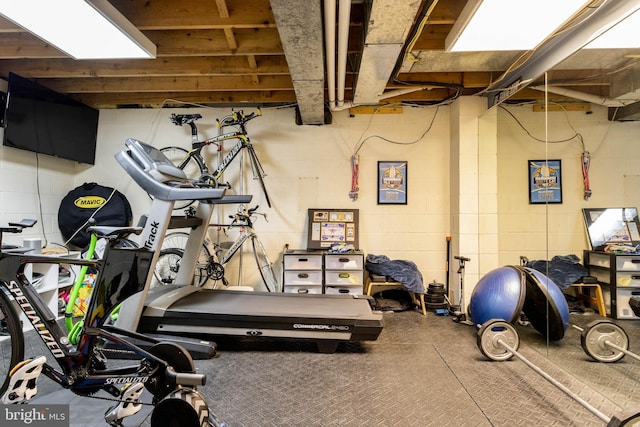 725 Cornerstone Ln, Bryn Mawr, PA 19010 - view of exercise room