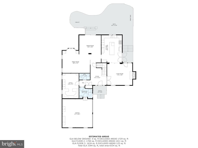 725 Cornerstone Ln, Bryn Mawr, PA 19010 - property floor plan