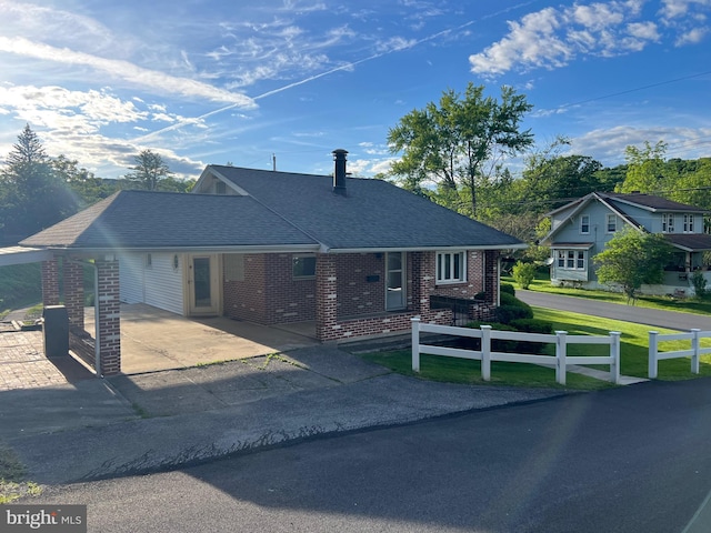 3600 Oak Ave, Altoona, PA 16601 - view of front of property featuring brick siding and roof with shingles