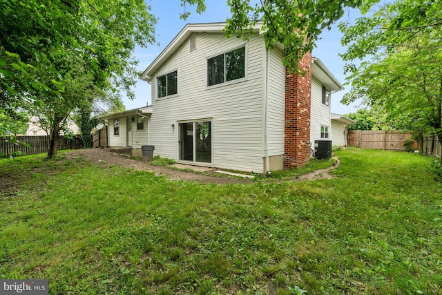 5908 Michael Rd, Waldorf, MD 20601 - rear view of house with central air condition unit