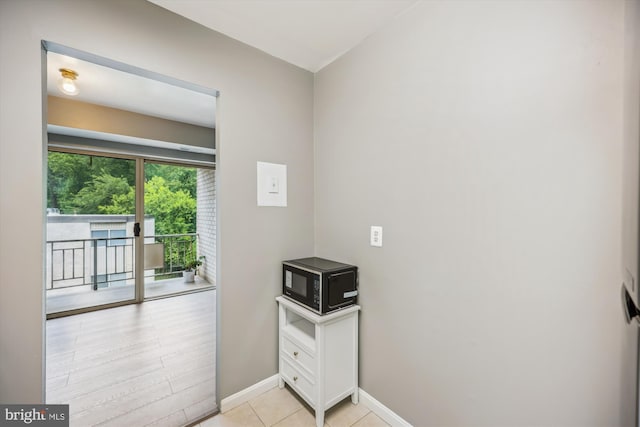 12205 Braxfield Ct Unit 45, Rockville, MD 20852 - interior space with baseboards and light tile patterned floors