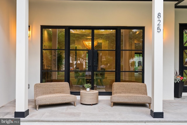 825 Whann Ave, Mclean, VA 22101 - interior space with french doors