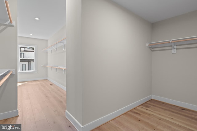 1749 Beulah Rd, Vienna, VA 22182 - walk in closet featuring light wood-style flooring