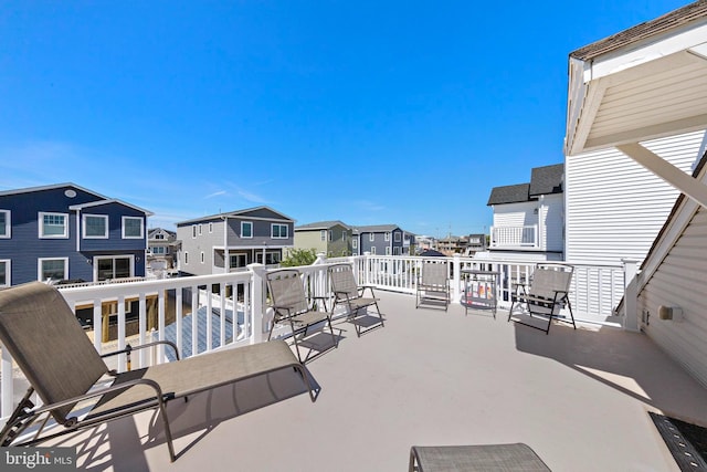 10 E 16th St, Long Beach Township, NJ 08008 - view of patio featuring a residential view