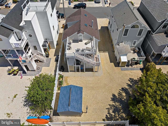 10 E 16th St, Long Beach Township, NJ 08008 - aerial view of residential area