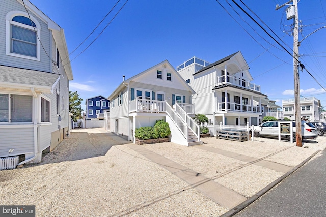 10 E 16th St, Long Beach Township, NJ 08008 - view of front of home with gravel driveway