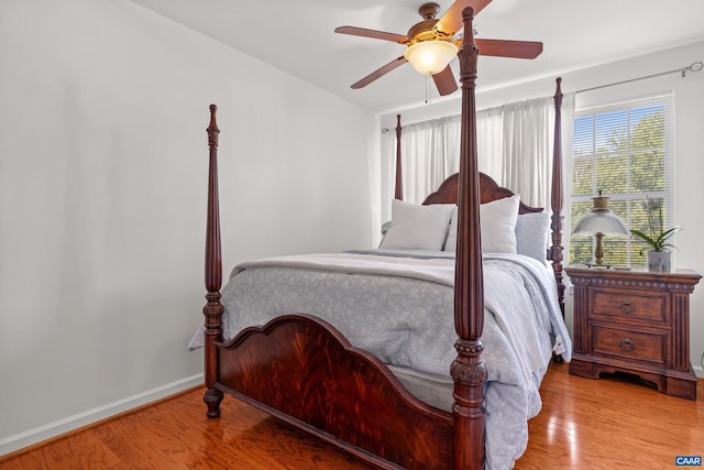 4760 Bluejay Way, Charlottesville, VA 22911 - bedroom featuring wood finished floors, baseboards, and ceiling fan
