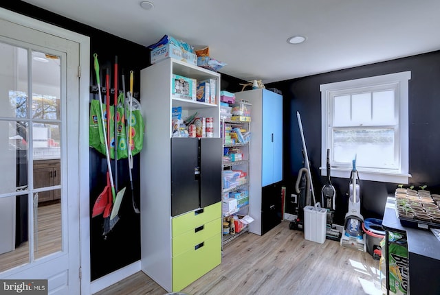 3530 Baker Rd, Westminster, MD 21157 - playroom with light wood finished floors, recessed lighting, and baseboards