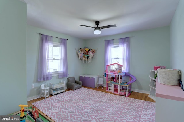 3530 Baker Rd, Westminster, MD 21157 - bedroom featuring wood finished floors and ceiling fan