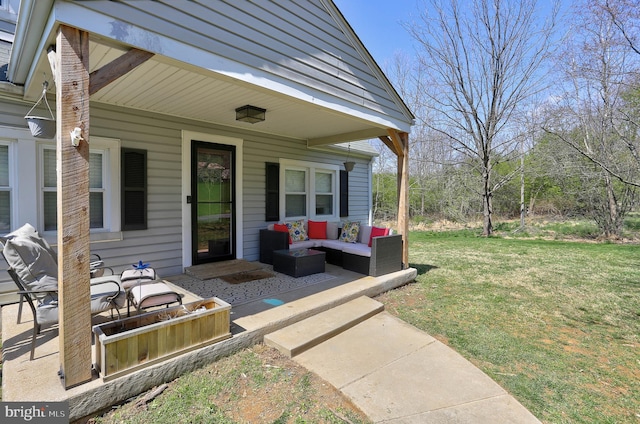 3530 Baker Rd, Westminster, MD 21157 - view of patio / terrace with an outdoor hangout area