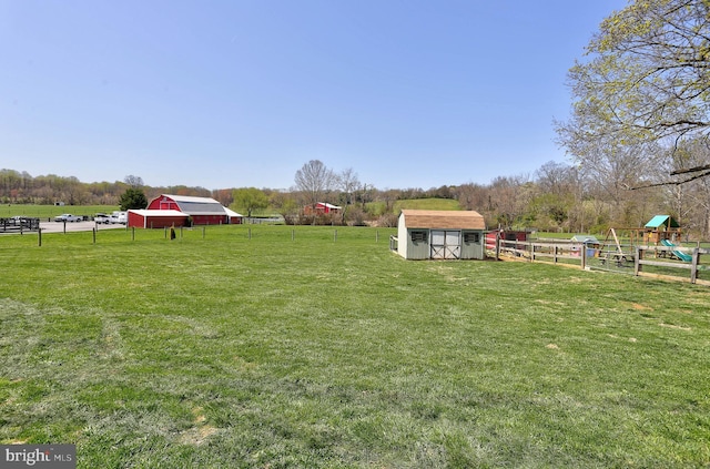 3530 Baker Rd, Westminster, MD 21157 - view of yard featuring a playground