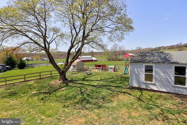 3530 Baker Rd, Westminster, MD 21157 - view of yard with a playground and an outdoor structure